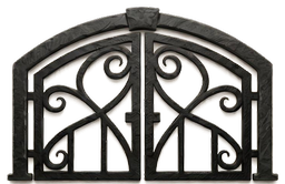 GateIron wrought-iron gate logo